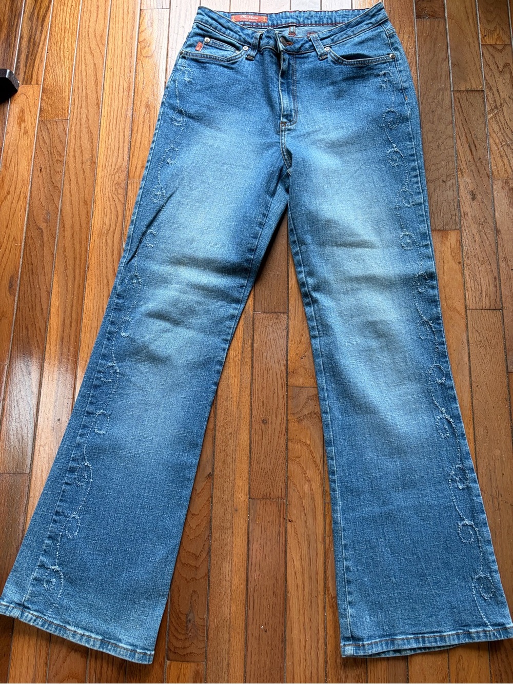 MU Jeans Light Blue Flared Denim